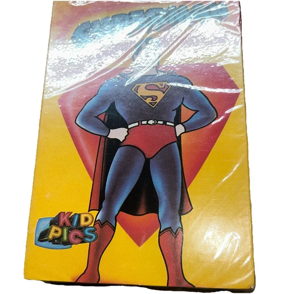 Factory Sealed‎ 1986 Superman Kid Pics KP-1001 VHS Tape EXTREMELY RARE!!